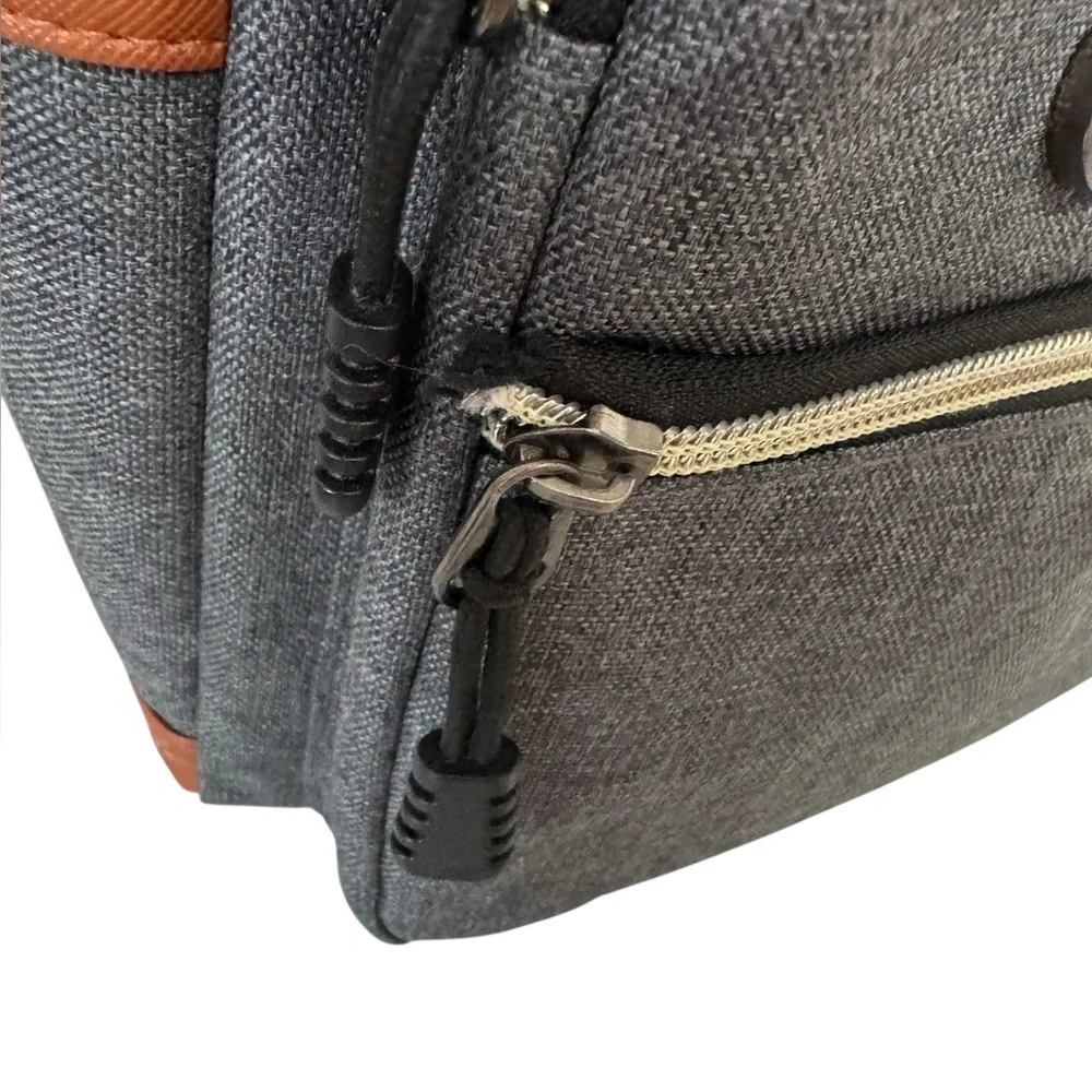 Modoker 15'' Vintage Laptop Backpack with USB‎ Charging Port